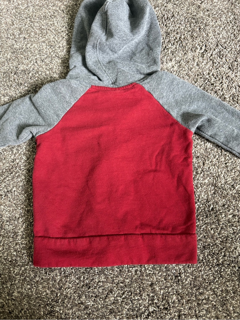 Puma Kids Gray and Red Hooded Jogger Set - Picture 6 of 10
